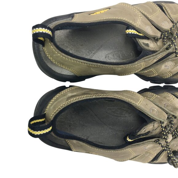 Keen Newport Sandal Men's Size 9 Closed Toe Brown Leather Hiking Waterproof Shoe - Picture 7 of 16
